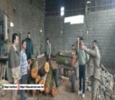 برخورد قاطع با سودجویان جنگل؛ کارگاه چوب‌بری متخلف در آمل پلمب شد.