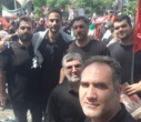 حضور حماسی کارکنان منابع طبیعی و آبخیزداری مازندران-ساری در مراسم وداع و تشییع پیکر مطهر(آقای شهید ایران)حضرت آیت‌الله سید علی حسینی خامنه‌ای (ره)