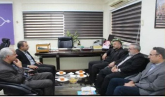 دیدار علی باقری جامخانه، مدیرکل منابع طبیعی و آبخیزداری مازندران با فرماندار شهرستان بهشهر