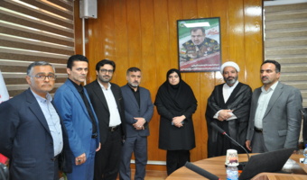 نامگذاری سالن جلسات اداره‌کل منابع طبیعی و آبخیزداری مازندران ـ ساری به نام سردار شهید ذکریایی با حضور دختر بزرگوار شهید