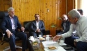دیدار توحیدی مقدم  فرماندار محترم شهرستان نکاء با مهندس موسوی تاکامی مدیرکل منابع طبیعی و آبخیزداری مازندران- ساری