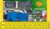 شناسایی و توقیف محموله ذغال قاچاق از گونه کویری تاغ