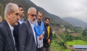 بازدید ریاست سازمان منابع طبیعی و آبخبزداری کشور از مناطق سیل زده استان مازندران