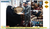 دیدار با مادر شهید والامقام عبدالرحیم فیروز آبادی در شهرستان نکا 