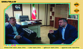 دیدار سرپرست اداره کل با مدیرکل اقتصادی و دارایی مازندران