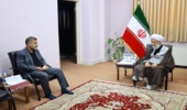 دیدار مدیرکل منابع طبیعی استان با نماینده ولی فقیه در استان مازندران