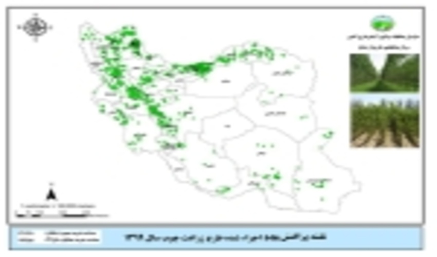 مبنای کار در انجام پروژه های منابع طبیعی، دارا بودن نقشه های مکان محور است
