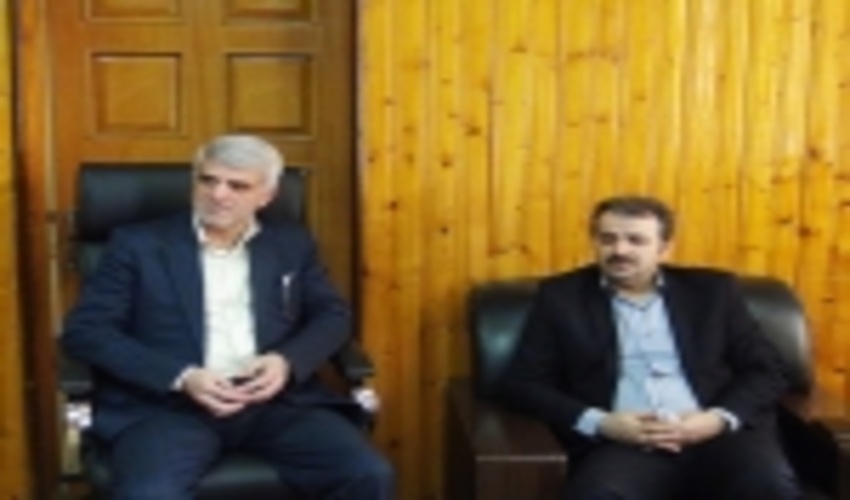 دیدار مدیرکل ثبت اسناد و املاک مازندران با مهندس سید محسن موسوی تاکامی مدیرکل منابع طبیعی و آبخیزداری مازندران- ساری