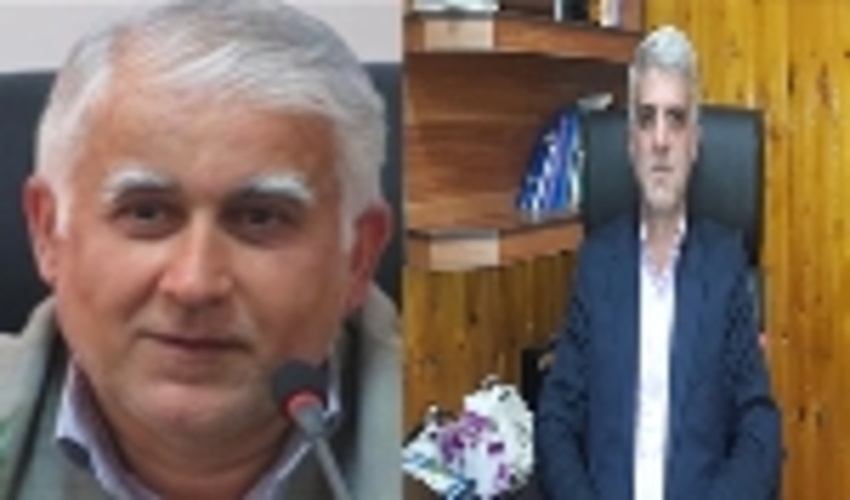 دیدار مهدی محمدی فرماندار شهرستان قائمشهر با مهندس سید محسن موسوی تاکامی مدیرکل منابع طبیعی و آبخیزداری مازندران- ساری