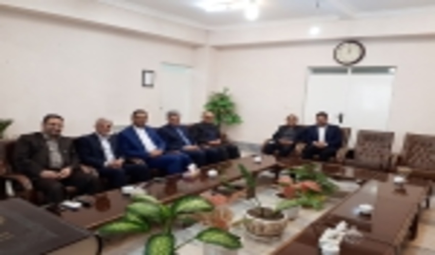 دیدار موسوی تاکامی مدیرکل منابع طبیعی و آبخیزداری مازندران- ساری با رئیس دادگستری و دادستان شهرستان گلوگاه