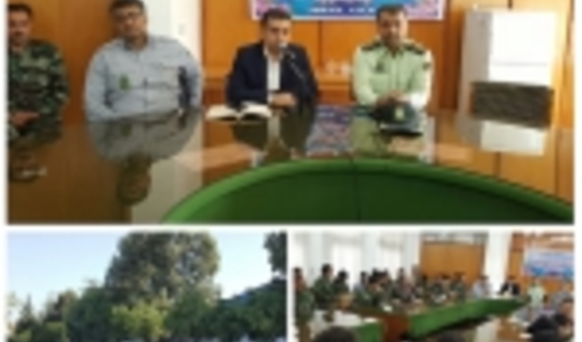 برگزاری دوره آموزشی، توجیهی یگان های گشت شبانه توسط نظارت طرح حوزه نکاچوب