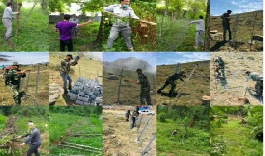 رفع تصرف 7700 مترمربع اراضی ملی از دست متصرفین در شهرستان بابل