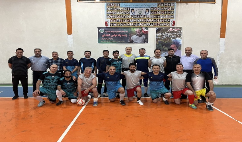 پیروزی تیم فوتسال اداره کل منابع طبیعی و آبخیزداری مازندران منطقه ساری مقابل تیم فوتسال همدان