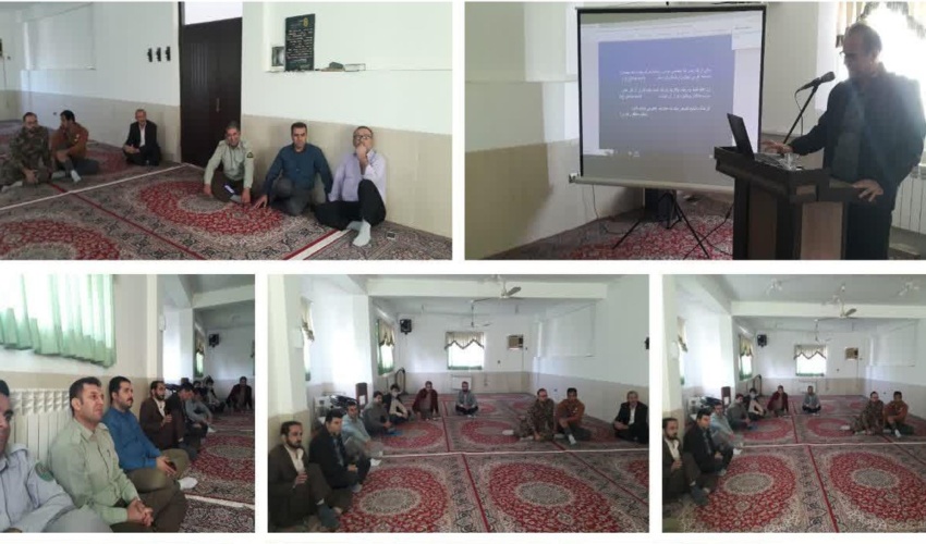 برگزاری کلاس آموزشی پدافند غیرعامل در اداره منابع طبیعی و آبخیزداری شهرستان بابل