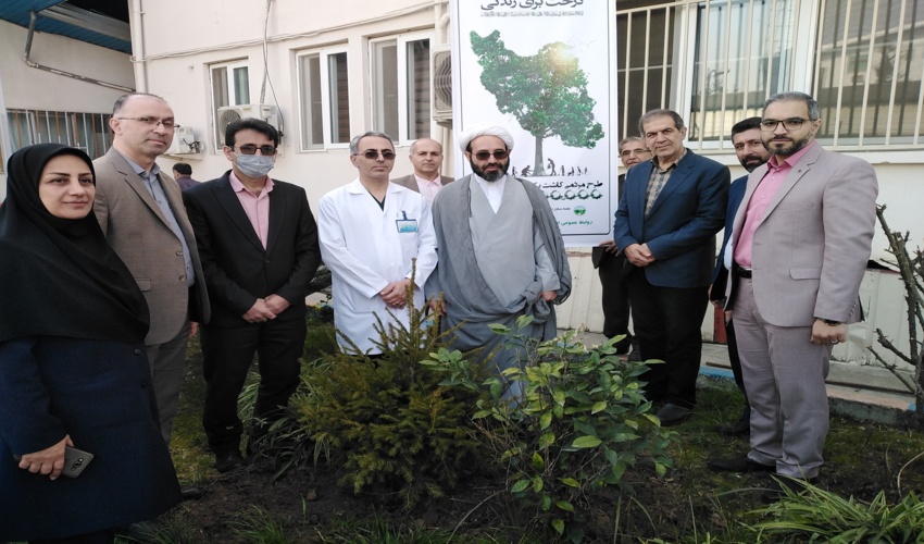 دیدار با مدافعان سلامت در مرکز قلب مازندران
