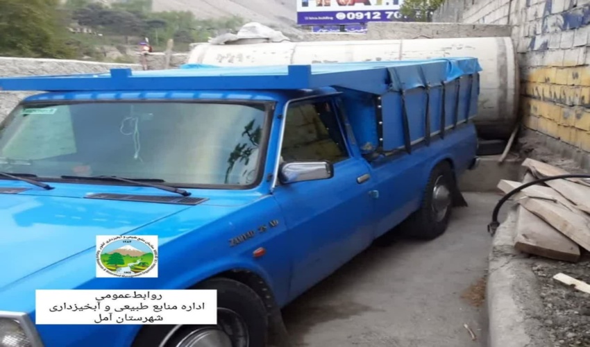 کشف و ضبط چوب آلات قاچاق جنگلی در شهرستان میاندورود