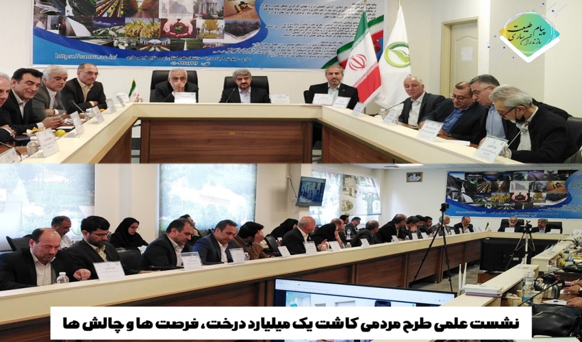 طرح  مردمی کاشت یک میلیارد درخت عامل تقویت،  احیا و بازسازی اکوسیستم طبیعی کشور است