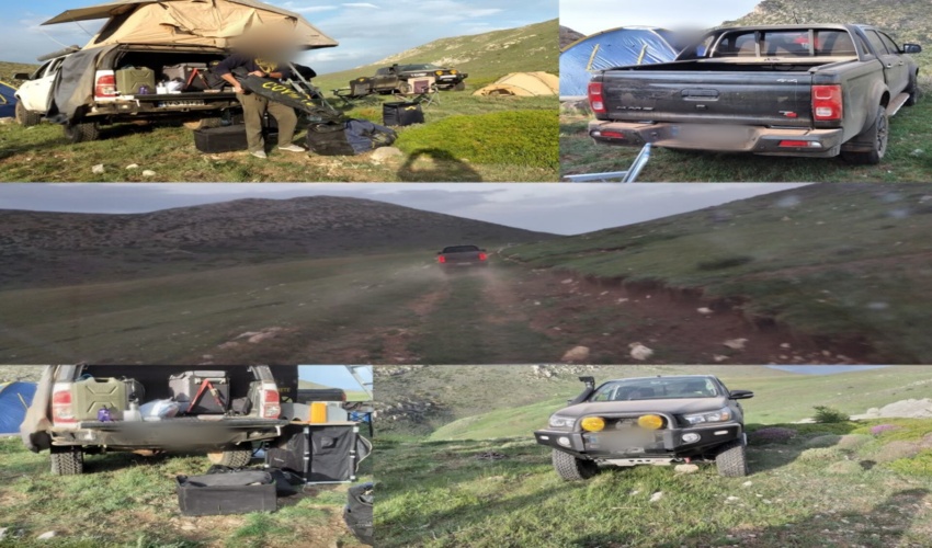  اخراج آفرودسواران متخلف از مراتع شهرستان سوادکوه 