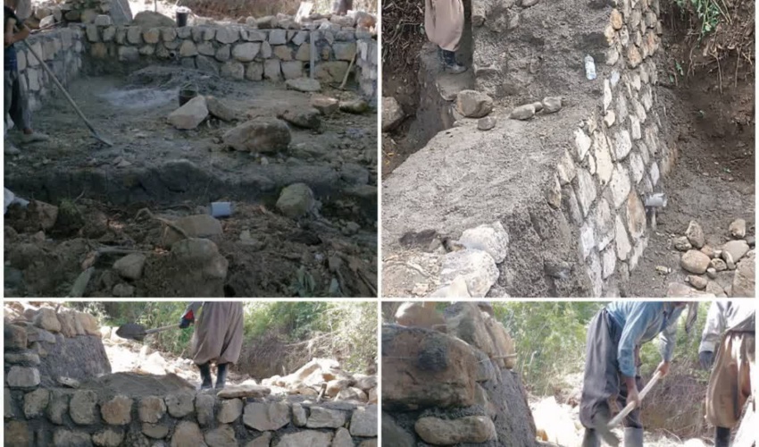 بازدید از پروژه احداث دو بند سنگی ملاتی در شهرستان قائمشهر