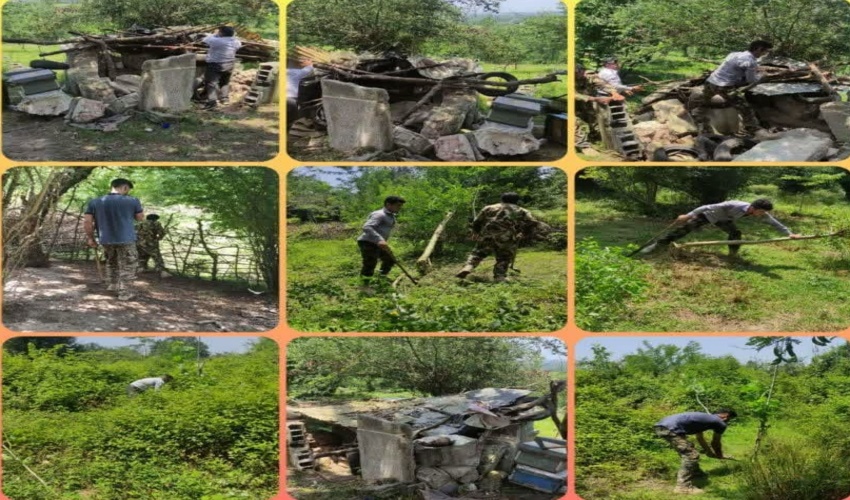 آزادسازی اراضی ملی در شهرستان نکا