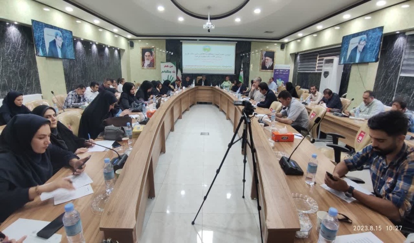  عملیات اطفاء حریق در شهرستان نور