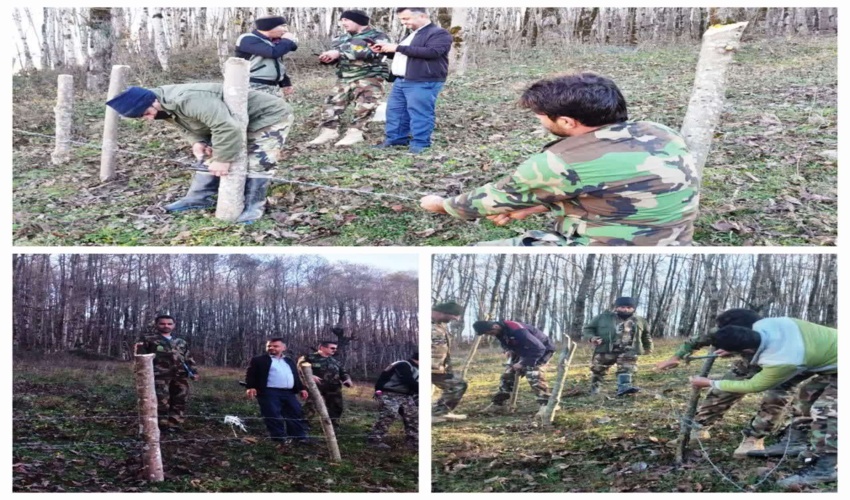 رفع تصرف از اراضی ملی در شهرستان نکاء