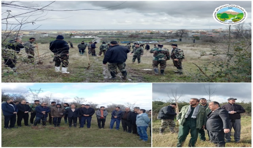 پویش کاشت نهال در۸ اسفندماه در شهرستان سیمرغ برگزارشد.