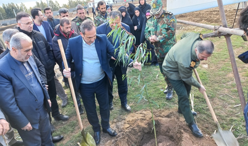 پویش نهالکاری ۸ اسفند ماه در شهرستان میاندورود