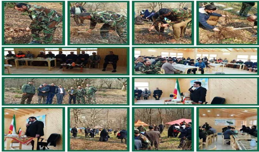 برگزاری مراسم روز درختکاری در شهرستان سوادکوه