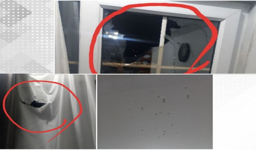 منزل یکی از مامورین یگان حفاظت منابع طبیعی گلوگاه مورد اثابت گلوله قرار گرفت