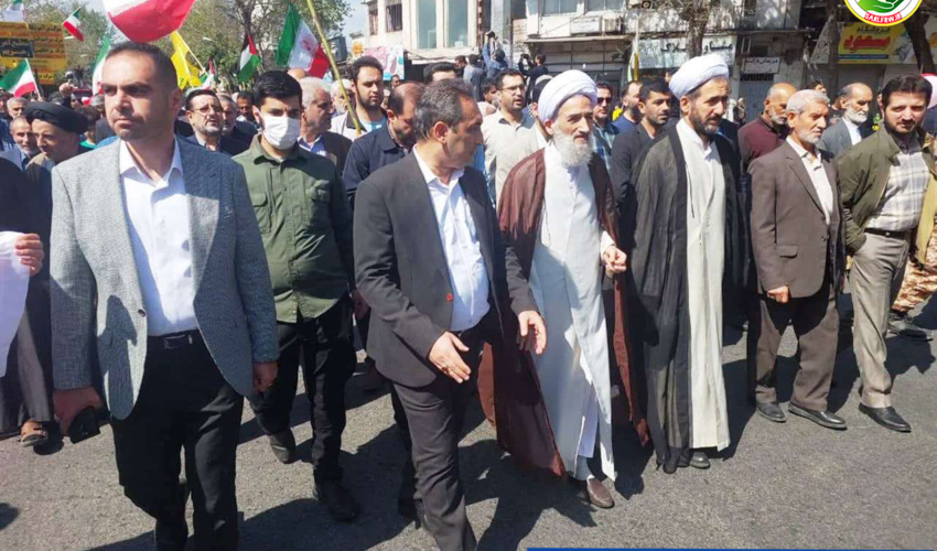 گزارش تصویری از راهپیمای روز جهانی قدس در ساری