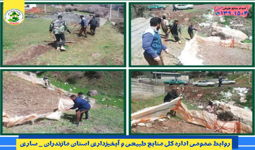 رفع تصرف از اراضی ملی در شهرستان سوادکوه