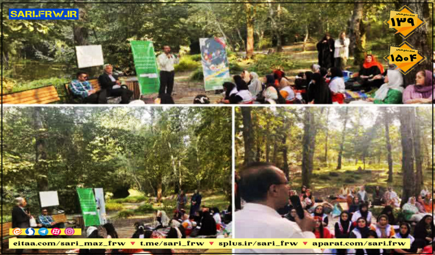 برگزاری کارگاه آموزشی، ترویجی و مشارکتی در پارک جنگلی مرداب قائم شهر