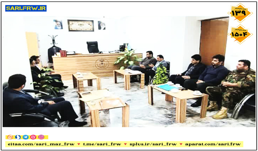 دیدار با دادستان شهرستان نور 