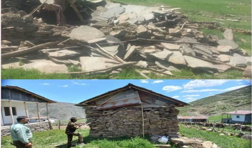برخورد قاطع با ساخت و ساز های غیرمجاز در مراتع شهرستان در دستور کار یگان حفاظت منابع طبیعی سوادکوه