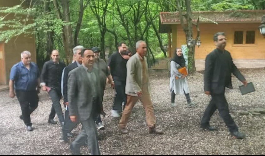 بازدید میدانی و بررسی روند اجرای تعهدات پارک جنگلی تلار شهرستان قائمشهر