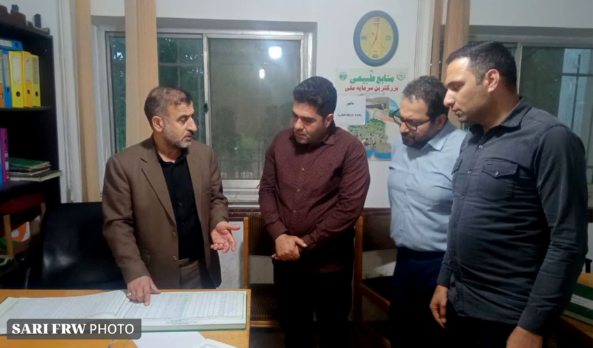 بازدید سرزده مدیرکل منابع طبیعی و آبخیزداری مازندران-ساری از سرجنگلبانی‌ ها و ایست‌ و بازرسی‌های شرق استان