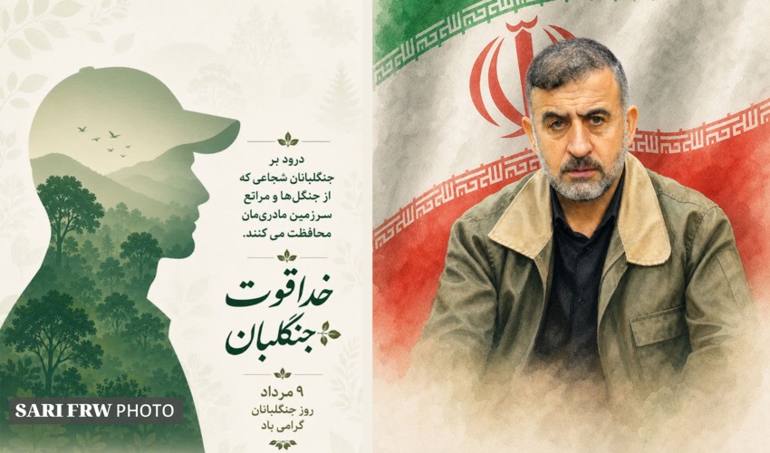 پیام تبریک و قدردانی مدیرکل منابع طبیعی مازندران به مناسبت روز جنگلبان